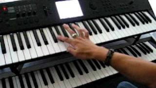 Keyboard solo Seventh Wonder - Break the Silence.