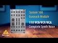 Behringer System 100 – 110 VCO/VCF/VCA Eurorack Module