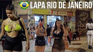 LAPA DISTRICT NIGHTLIFE RIO DE JANEIRO BRAZIL 2021