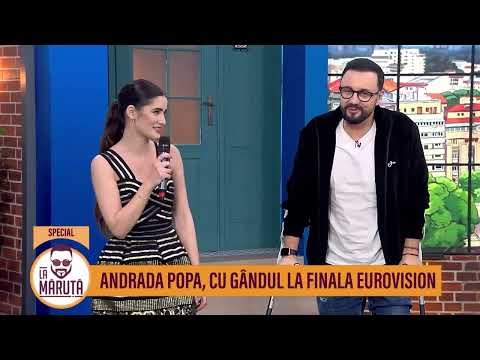 Andrada Popa, cu gândul la finala EUROVISION