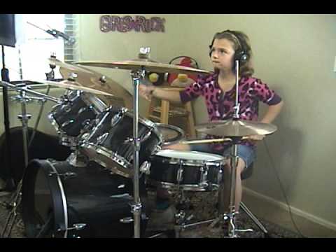 The Beatles "Come Together" A Drum Cover By Emily