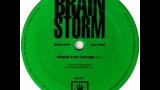 BRAINSTORM - ROCK THE HOUSE ( A ) INSTINCT RECORDS 1990 REF