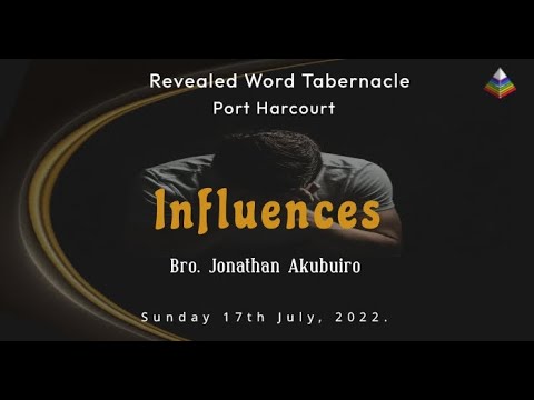 Influences - Bro. Jonathan Akubuiro