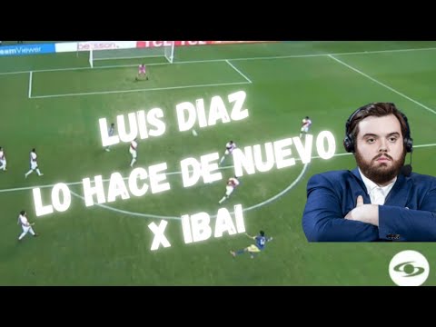 IBAI NARRA GOLAZO DE LUIS DIAZ! EN EL 93. COLOMBIA VS PERÚ. #CopaAmerica2021