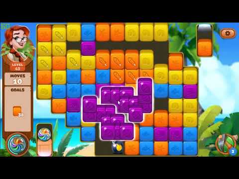 Lost Island Blast Adventure level 43