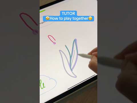 TUTORIAL how to play together #tutorial #drawing #art #ipadgame