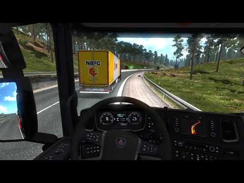 Scania S580 V8 – Резервуары (12т) | Special Transport | gameplay | ETS2 | 048