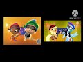 Bubble Guppies I Need To Rock Comparison Original Vs My Little Pony Edition