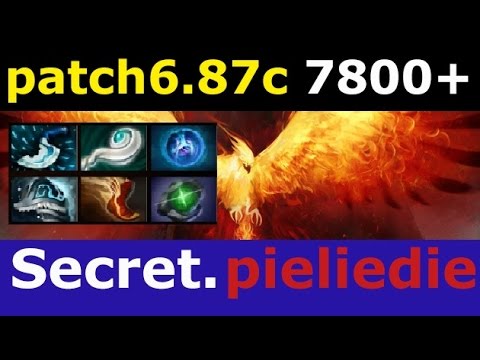 dota 2 patch 6.87 phoenix how to play Secret.pieliedie 7800 MMR