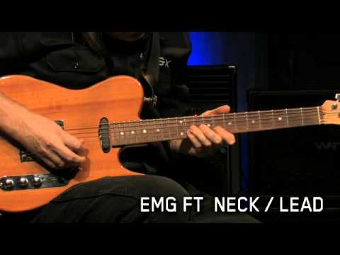 EMG T Set Active Tele Pickup Set, Black image 4