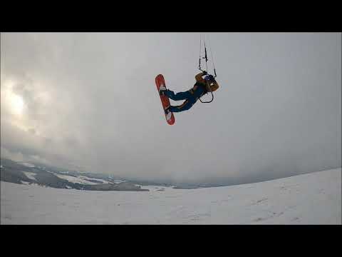Snowkite Wasserkuppe | Kitejunkie.com | Rhön-Kite-Boarding | Flysurfer Soul 9m²