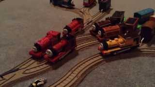 Tomy Sodor Races: Henry vs James Round 3 Race 3