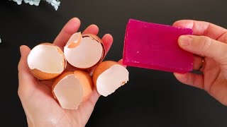 Mix soap with eggshells, this will make you a millionaire
