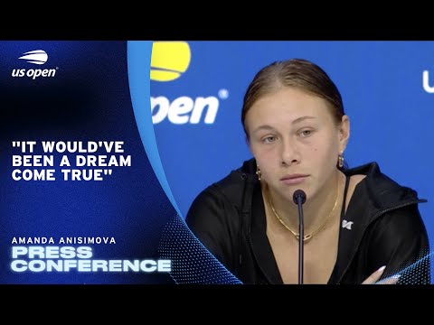 Amanda Anisimova Press Conference | 2025 US Open Final