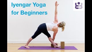 Iyengar Yoga for Beginners - 20 minute Standing Sequence.