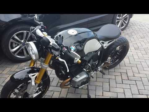 BMW R Nine T with Remus Headers with Custom Exhaust Tip