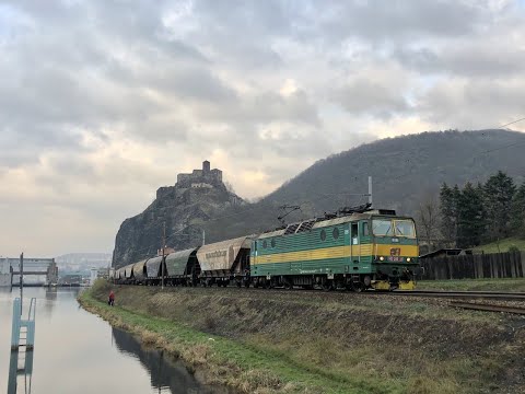 (HD) Trains at/Vlaky v Ústí nad Labem - 22/11/19