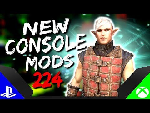 Skyrim Special Edition: ▶️5 BRAND NEW CONSOLE MODS◀️ #224 (PS4/XB1/PC)