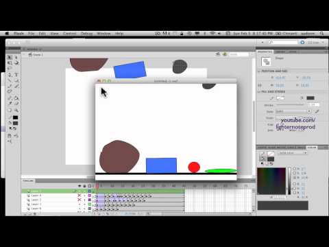 Adobe Flash Basics How to Animate Camera Moves in your Cartoon