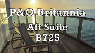 P&O Britannia Aft Suite B725