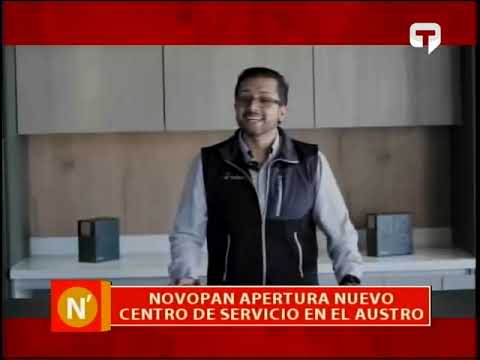 Novopan apertura nuevo centro de servicio en el Austro