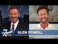 Glen Powell on Shooting Top Gun, Throwing Up in an Inverted Jet & His Dad Meeting Tom Cruise