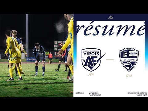Summary of AF Virois - SP Milizac: No winner at Pierre Compte. (1-1) 🤝