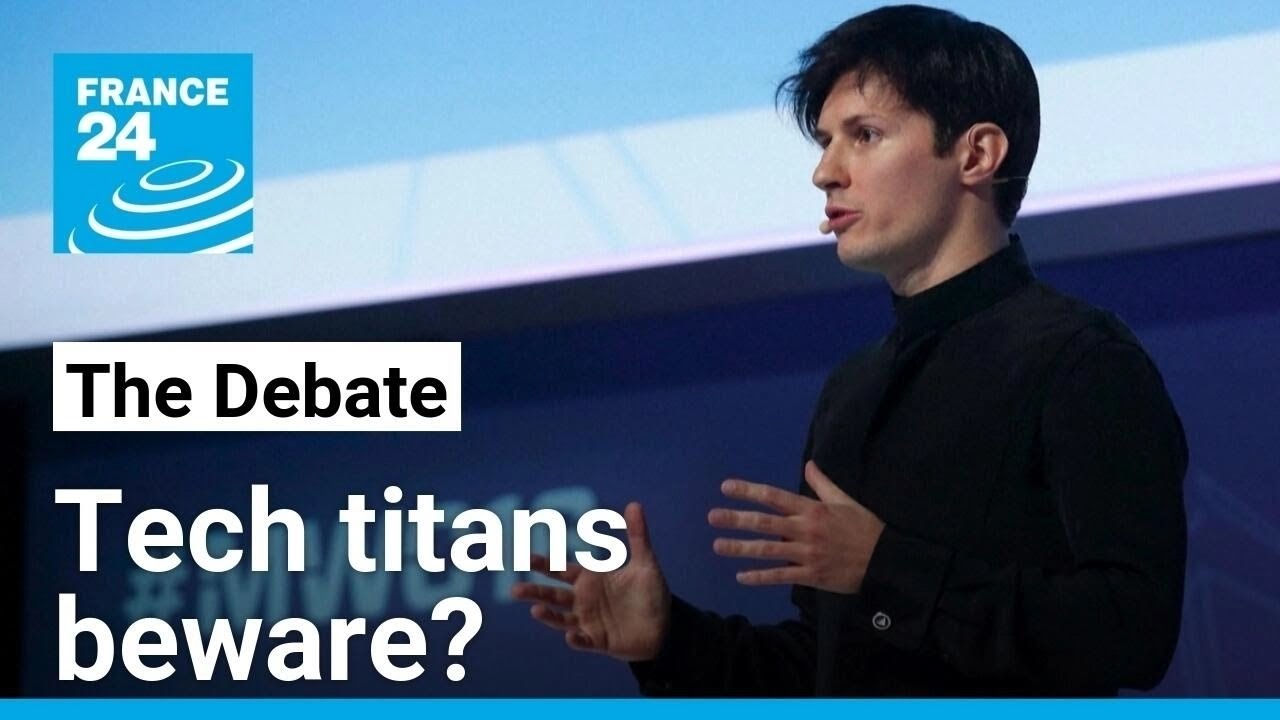Telegram founder arrested in Paris amid content concerns: Tech titans beware? • FRANCE 24 English