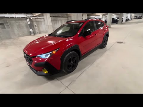 2024 Subaru Crosstrek Onyx AWD in Red for sale at North London Toyota in London, ON