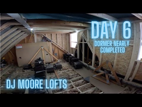 Day 6 - Loft Conversion Dormer Completed! Look at all this Space!