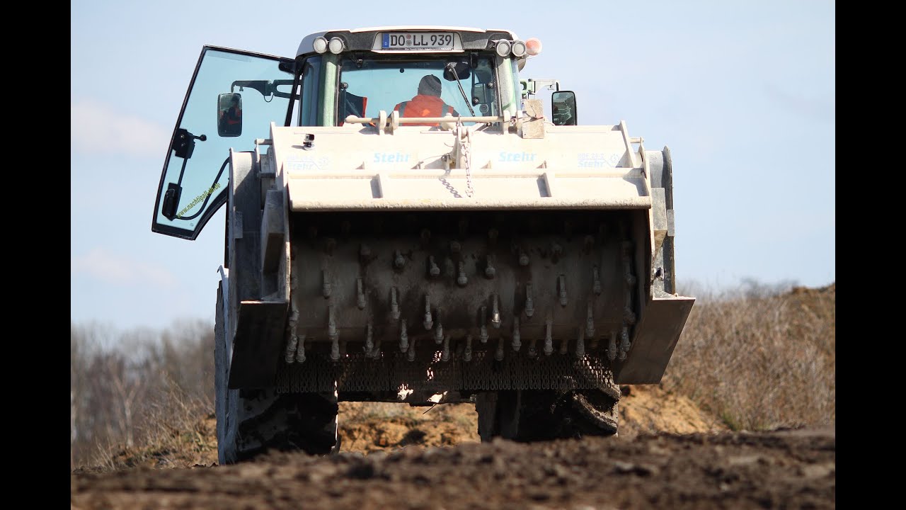 Stehr SBF 24-2 | Die Stärkste Anbau-Bodenstabilisierungsfräse im Praxiseinsatz