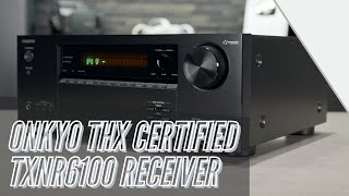Video thumbnail for Onkyo TXNR6100 THX Certified 8K Receiver by Abt Electronics