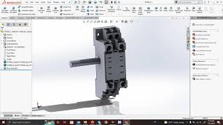 Converted STP/STEP file to Solidworks file