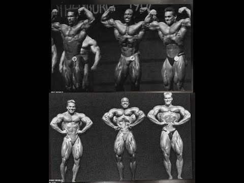 Gaspari vs  Haney at the 1989 Mr  Olympia - The Unforgettable Showdown