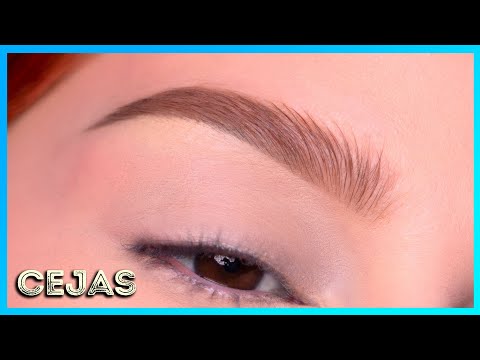 Maquillaje de CEJAS CON TINTA de Adara