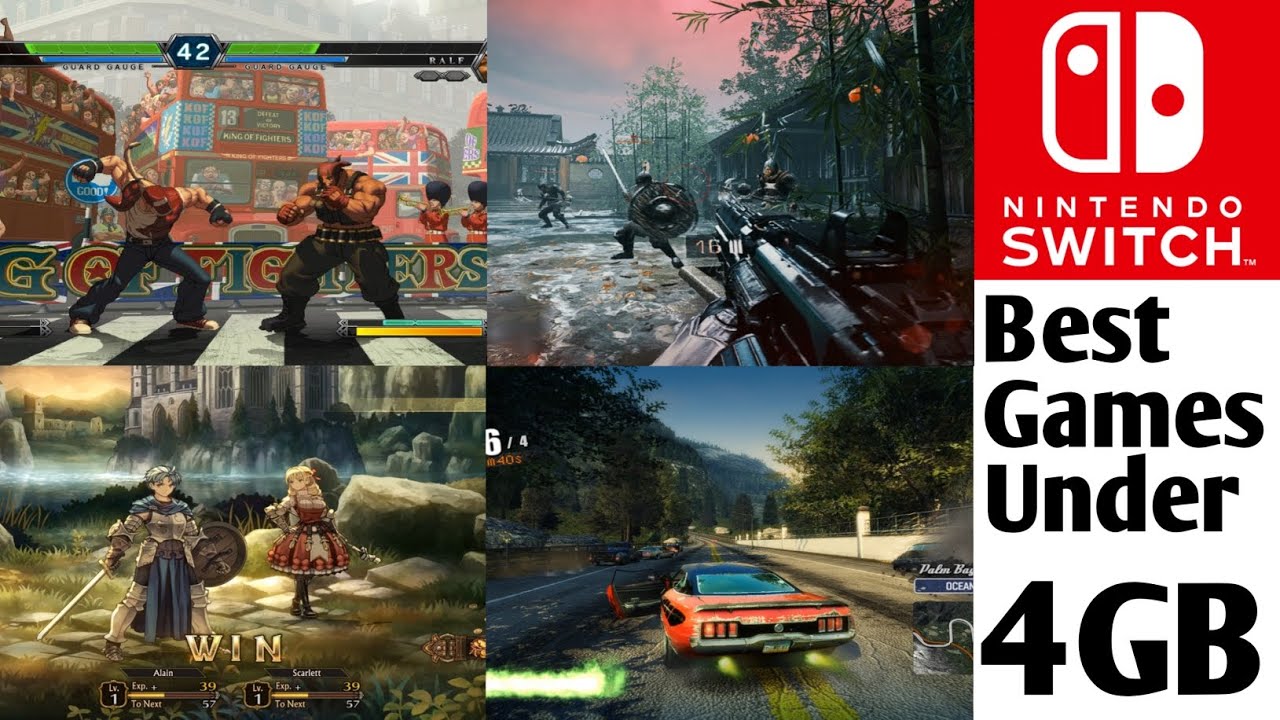 Top 50 Under 4GB Games for Switch - [SWITCH LOW SIZE GAMES]