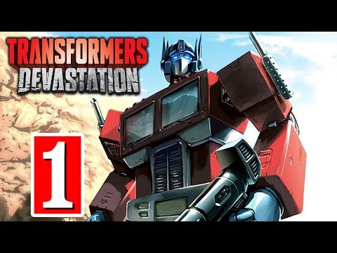 Transformers Devastation Walkthrough Part 1 Gameplay BOSS Devastator and Megatron HD