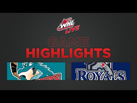 WHL Highlights: Rockets (2) at Royals (1) OT - October 11, 2022