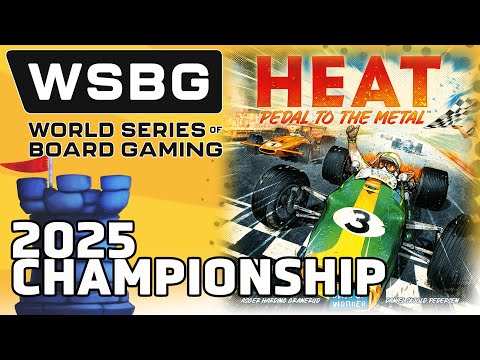 Heat: Pedal to the Metal Ring Championship - World Series of Board Gaming 2025