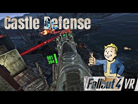 Fallout 4 VR: Massive Castle Defense Adventure