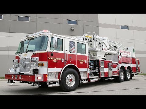Arrow XT™ Ascendant® 100’ Heavy-Duty Aerial Tower – Macedonia Fire Department, OH