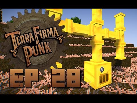 Terrafirmacraft Modpack Ep 28 - ciuf ciuf energia! - #terrafirmapunk