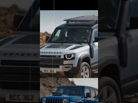Land Rover Defender vs jeep wrangler rubicon #landroverdefender #jeepwranglerrubicon #youtubeshorts