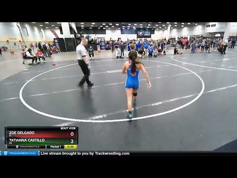 97 Lbs Cons. Semi - Tatianna Castillo, MI Vs Zoe Delgado, FL D71c
