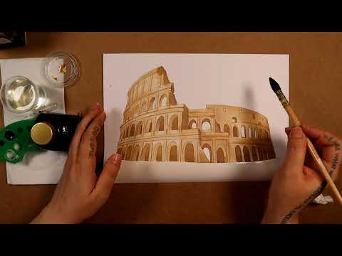 Testing and drawing with new Diamine Ink Colours from Cult Pens