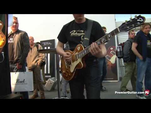 Musikmesse '13 - Ruokangas Guitars Unicorn Artisan, Mojo Grande 12, & Mojo King Demos