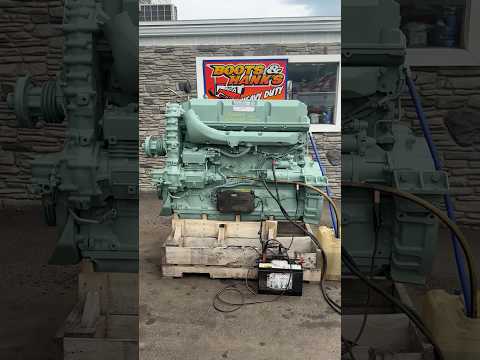 DETROIT 12.7L SERIES 60 - RUN TEST S2168EN #bootsandhankstruckparts #dieselengine #dieselengineparts