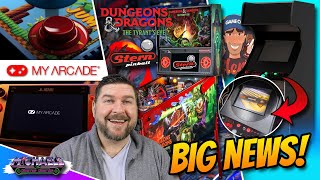 Stern Pinball Dungeons & Dragons First Impressions, MyArcade CES & GRS FU Multicade Update!