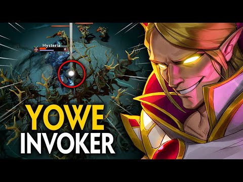WHEN YOWE INVOKER TURN ON M-GOD MODE | AMAZING SUNSTRIKES DESTROY MARS MID | Dota 2 Invoker