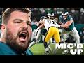Landon Dickerson Mic D Up In DOMINANT Win Vs Steelers